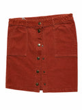 BONPOINT SNAP-FRONT CORDUROY SKIRT SIZE 14 YEARS CHILDREN