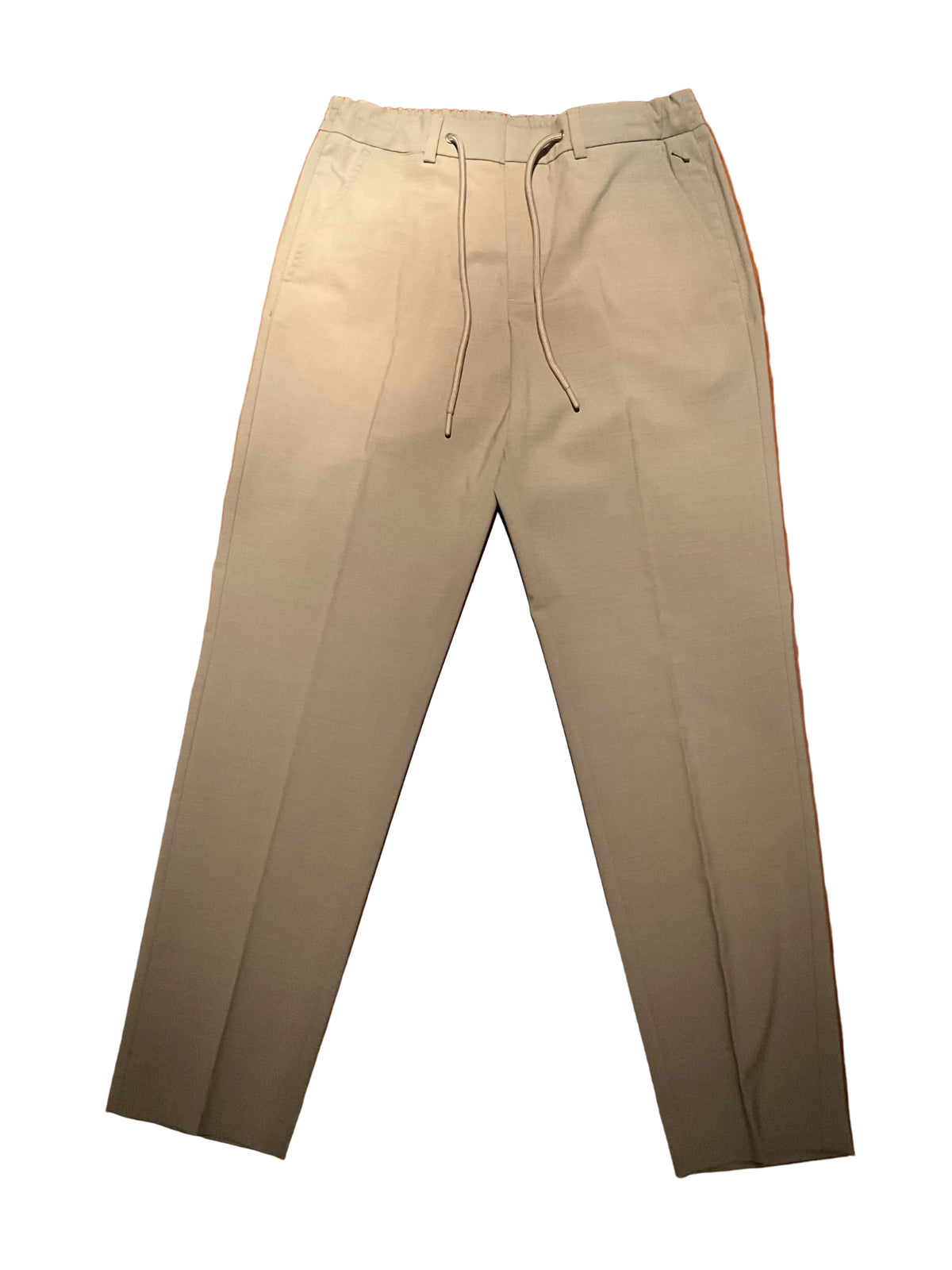 Alphatauri Men's Natural Trouser Joggers in virgin wool blend size M medium men