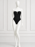 ERES Cassiopée Strapless One-Piece Swimsuit – Noir (Black) – 2026 Collection