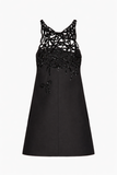 VALENTINO by Alessandro de Michele Embroidered Crepe Couture Dress Size I 42 UK 10 US 6 ladies