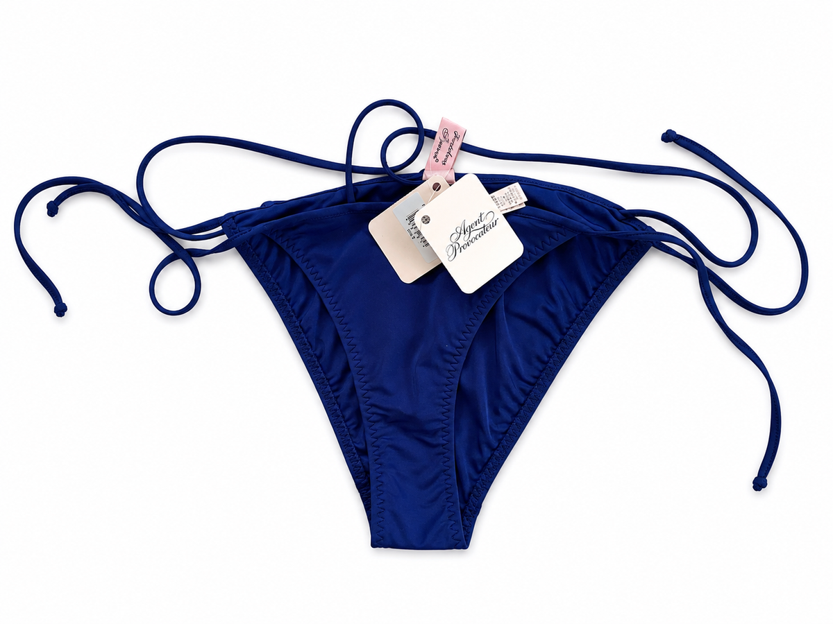 Agent Provocateur Fiorella Blue Bikini Set size 3 ladies