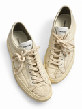 Tom Ford Men’s Cream Canvas Sneakers – Size 9 / EU 43 men