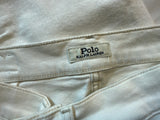 Polo Ralph Lauren White Tompkins Skinny High Waist Jeans size 28R ladies