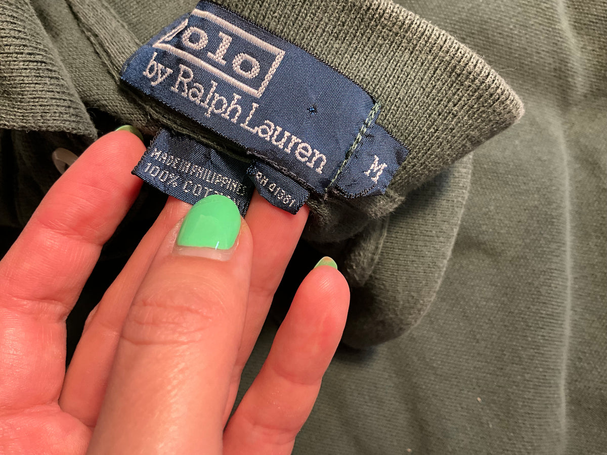 Polo Ralph Lauren Men’s Green Short Sleeve Polo Shirt – Size M men