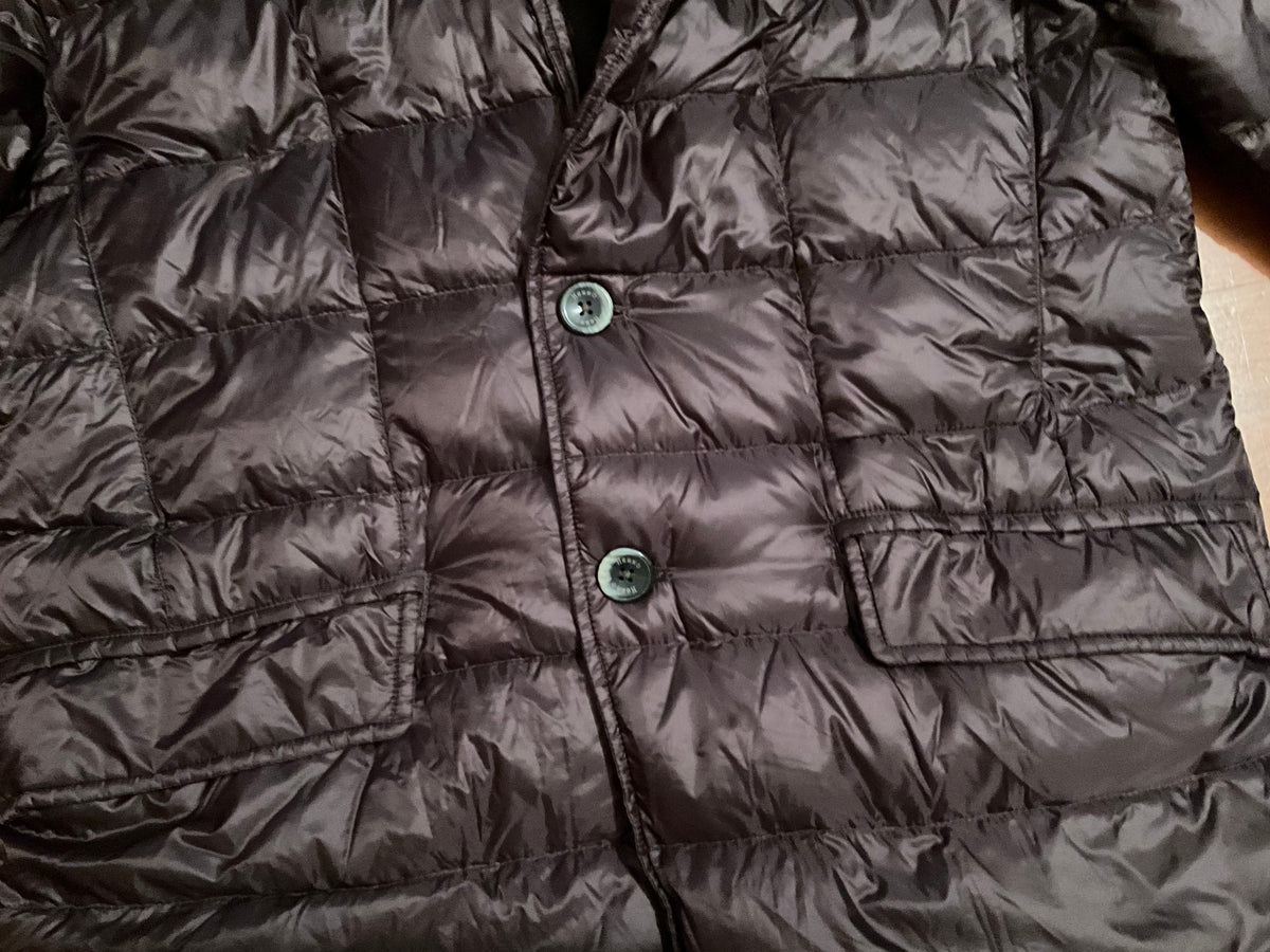 Herno Resort Ultralight nylon puffer blazer jacket size 50 MEN