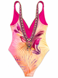 Camilla Frank South Beach Sunrise One Piece Swimsuit  ladies