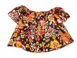 ERES Floral Silk Blend Tunic Blouse ladies