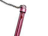 Christian Louboutin Loubi54 Metallic Pink Patent Leather Crossbody Clutch Bag ladies