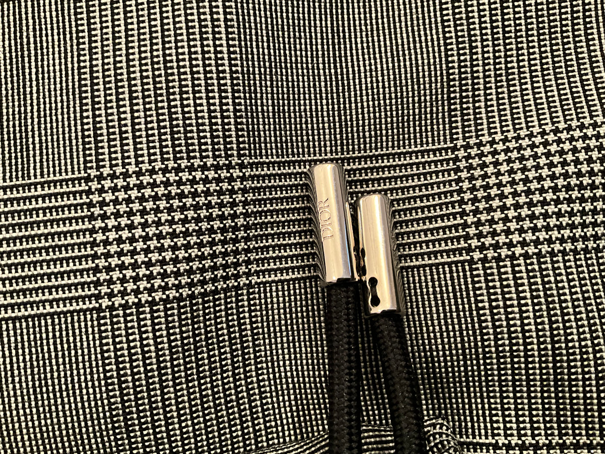 Dior Virgin Wool Check CD Icon Two-Piece Set Suit Size 48-jacket Size 50-trousers men
