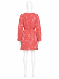 Zadig & Voltaire Ramasco 100% Silk Jacquard Dress size M medium ladies