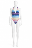 Missoni Halterneck Crochet One-Piece Swimsuit I 44 ladies