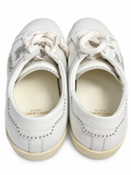 Saint Laurent Paris Men’s White Leather Studded Trainers – Size EU 43 men