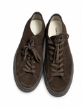 Tom Ford Dark Brown Suede Low-Top Trainers – Size 9 / EU 42 men