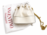 Valentino Garavani VLOGO Signature Mini Bucket Bag in Nappa Leather Crossbody ladies