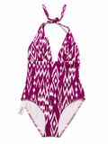 ERES Sunny Halterneck Swimsuit – Imprime Wind Sunset ladies