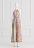 Missoni Mare Striped Metallic Knit Jumpsuit – Size IT 42 ladies