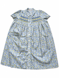 BONPOINT FLORAL LIBERTY PRINT HAND EMBROIDERED DRESS SIZE 14 years children