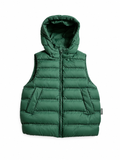 Zara Kids Green Hooded Puffer Vest / Gilet – 6–7 Years / 122 cm children