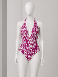 ERES Sunny Halterneck Swimsuit – Imprime Wind Sunset ladies