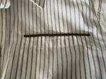 Brunello Cucinelli Striped Poplin Shirt Sleeveless Monili Trim Shirt size XS ladies