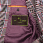 Etro Pink Checked Single Breasted Jacket Size 50 Owned By Elton John And David men