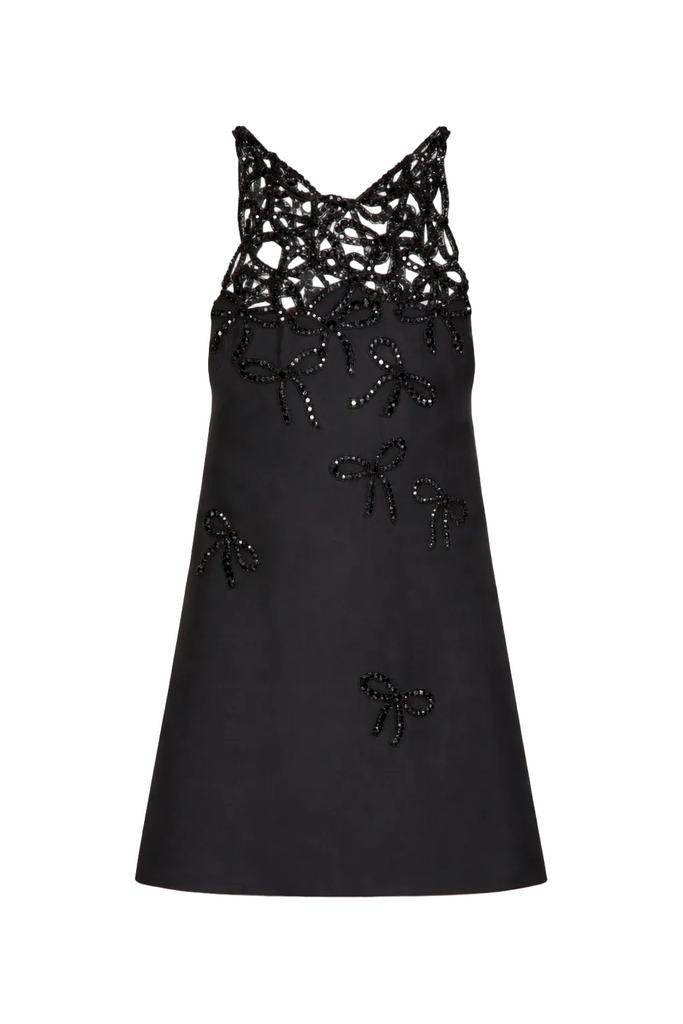 VALENTINO by Alessandro de Michele Embroidered Crepe Couture Dress Siz –  Afashionistastore