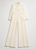 Weekend Max Mara Ecru Linen & Cotton Trouser Suit ladies