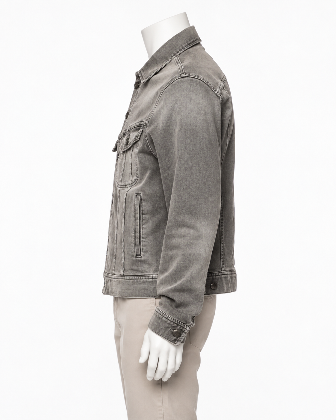 Ralph Lauren Collection Men’s Grey Denim Jacket – Size M men