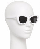 Saint Laurent SL 68 SUNGLASSES | IVORY GREY ladies