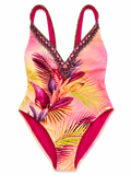 Camilla Frank South Beach Sunrise One Piece Swimsuit  ladies