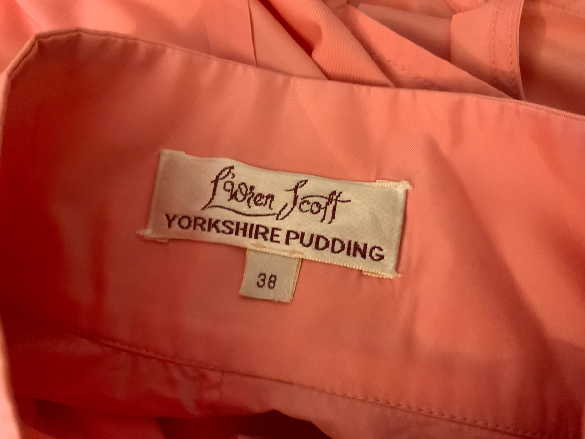 L'Wren Scott Yorkshire Pudding Pink Sleeveless Blouse Size I 38 UK 6 US 2 XS ladies