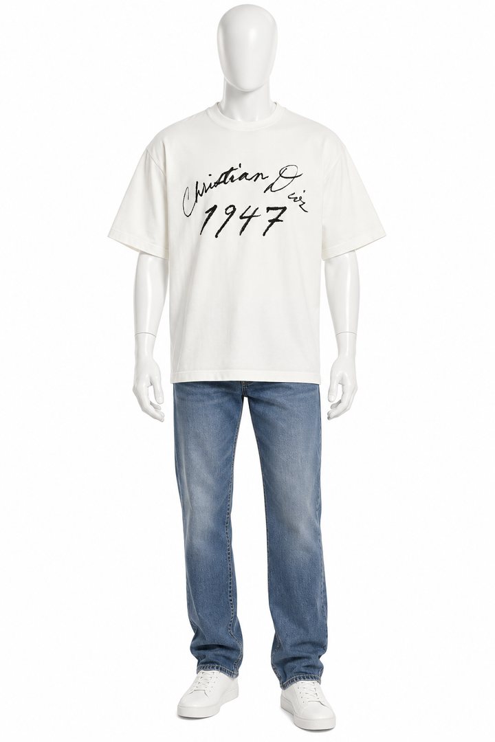 Christian Dior 1947 Logo Mens T-Shirt – Size S men