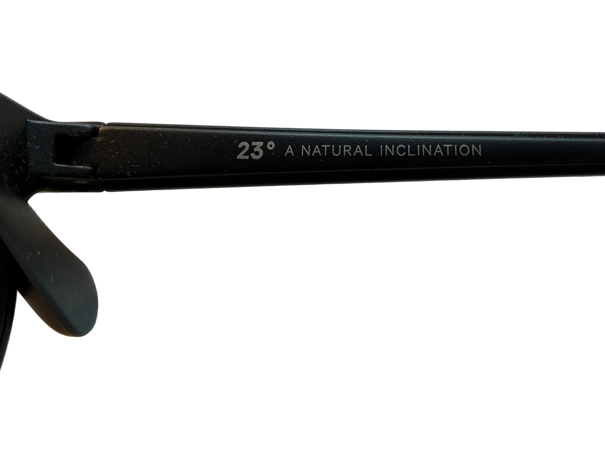 23 degrees 23° Round Zero rnd0 01 Mt Black Redessence Sunglasses men