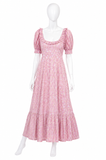 RIXO Sorana Cotton-Blend Midi Dress – Pink Shell Pansy Blush size UK 12 US 8 ladies