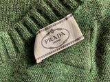 Prada Cashmere Blend V-Neck Sweater size I 38 ladies