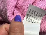 Sportmax Pink Wool & Cashmere Pointelle Knit Sweater – Size M ladies