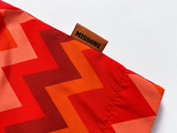 Missoni Mare Red & Orange Zigzag Swim Shorts – Size M men