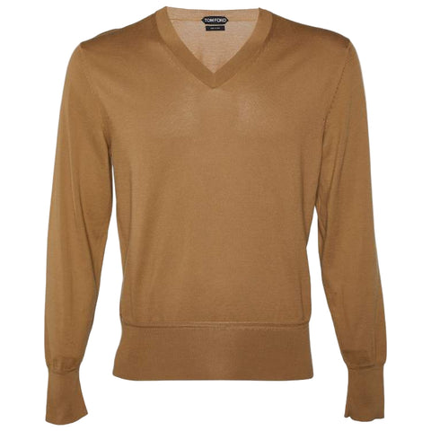 Tom Ford Cotton & Silk Knit Sweater Jumper Size 50 men