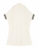 Brunello Cucinelli Silk Monili Asymmetric Shirt size S ladies