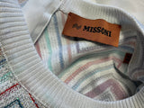 Missoni Multicolour Chevron Zig Zag Knit Midi Dress – Size I 44 ladies