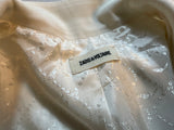 Zadig & Voltaire Volly Crepe Jacket Fitted Blazer Size F 38 UK 10 US 6 ladies