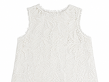Ermanno Scervino White Lace Mini Dress size I 40 UK 8 US 4 ladies