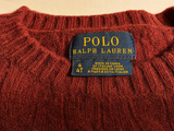 Polo Ralph Lauren Wool & Cashmere Cable-Knit Sweater 4 years children