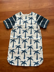 Stella McCartney KIDS Girls' Denim Jeans Palm Trees Dress SIZE 10 years children