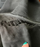 SPRWMN BLACK LEATHER HIGH-WAISTED LEGGINGS PANTS TROUSERS SIZE M LADIES