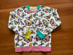 STELLA MCCARTNEY KIDS BUTTERFLY SWEATSHIRT JUMPER SIZE 10 YEARS CHILDREN