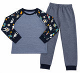 John Lewis Boys’ Space Print Pyjama Set – Age 7 Years children