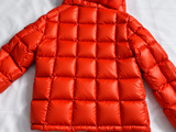 Moncler Kids Unisex Jeff Giubbotto Orange Down Puffer Jacket – Size 10A years children