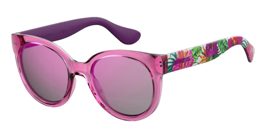 Havaianas Women's Noronha/M Gradient Pink Mirror Sunglasses ladies