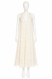 Eres Equinoxe Silk & Cotton Maxi Dress ladies